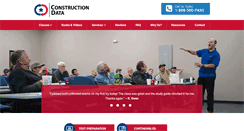 Desktop Screenshot of constructiondatainc.com